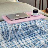 简约笔记本电脑桌可折叠学生宿舍床上用懒人神器小桌子书桌学习桌