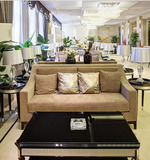 售楼处洽谈沙发组合卡座沙发欧式接待区沙发西餐厅沙发咖啡厅沙发