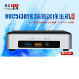 英特尔第五代 NUC5i3RYK i3-5010U 迷你/超薄电脑主机/DIY组装机