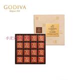 香港代购比利时godiva歌帝梵黑巧克力礼盒16片装72%情人生日礼物