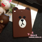 韩国硅胶熊mini4保护套 苹果ipad2/3/4平板软壳mini保护壳air2