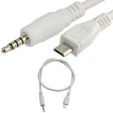 车载USB转3.5MM公音频转接线 手机音响连接线迷你Micro USB转耳机