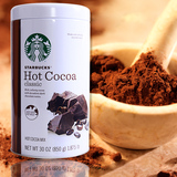 包邮原装进口美国Starbucks星巴克精选纯可可粉/热巧克力冲饮850g
