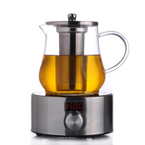好茗天电磁炉专用多功能烧水煮茶壶不锈钢过滤耐热玻璃养生泡茶壶