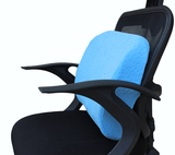办公室汽车座椅记忆棉靠背大腰靠垫孕妇护腰枕两用坐垫按摩靠垫