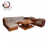 东阳红木家具 沙发非洲缅甸花梨 客厅转角T型贵妃 沙发组合套装