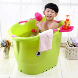 儿童浴桶可坐大码婴儿浴盆小孩泡澡桶宝宝洗澡桶超大号加厚