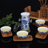 陶瓷茶具茶壶套组普洱泡茶器不锈钢耐热玻璃红茶茶具 花茶双耳杯