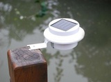出口专利太阳能3LED水槽灯 太阳能篱笆灯 栅栏灯 走廊灯 壁灯