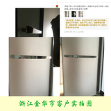 浙江金华市客户展示实心304不锈钢玻璃门淋浴房互移门拉手