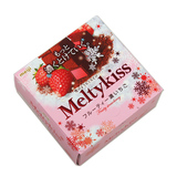 日本原装进口明治Meltykiss雪吻巧克力草莓味56g冬期限定/日版