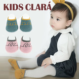 波米麻麻韩国代购童装进口正品宝宝袜套 婴儿浅口短袜船袜地板袜