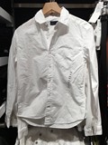 8专柜正品代购GAP 新品 男装|纯棉经典纯白扣领长袖衬衫198754