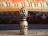 西藏藏式老印章法印小铜印藏印章尼泊尔纯铜手工雕刻个性藏印07款