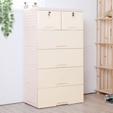 简易衣柜成人塑料组装收纳多功能树脂衣橱加固双人组合储物柜