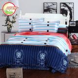 件套1.8m床单双人床单被套清新简约韩式家纺4件套床单被套两件套