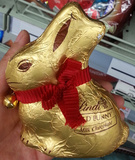 瑞士莲lindt超萌主题 可爱牛奶小兔巧克力100g超好吃 创意礼物