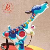 美国B.toys 多功能小猎犬吉他 儿童音乐玩具体音乐早教益智可弹奏