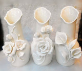 白瓷家居装饰 新房花瓶（小）白色陶瓷清仓摆件欧式摆件 2个包邮
