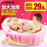 童沐浴缸小孩浴池加厚保温戏水池婴儿充气浴盆新生儿宝宝洗澡桶儿