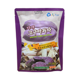 【天猫超市】韩国进口 济州阳光紫薯蛋卷饼干糕点零食配牛奶80g
