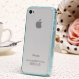 iphone4/4s手机壳 4S保护套苹果四代硅胶超薄高清透明简约软壳潮