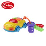 热卖CIKOO 音乐汽车钥匙玩具带车前灯 多种仿真音效宝宝专属益智