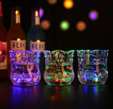 入水即亮 发光杯 感应莲花杯酒吧派对专用杯新年礼物