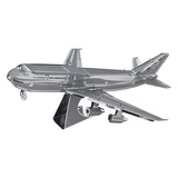 D11104航空组装波音747飞机模型 创意合金成人益智拼装玩具生日