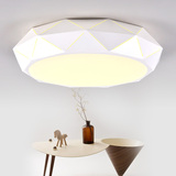凯皇登LED卧室灯圆形现代简约创意大气超薄客厅房间灯书房吸顶灯