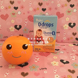 美国Baby Ddrops纯天然婴儿维生素D3 90天量D drop ddrop19.3