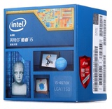 Intel/英特尔 i5-4670k I5-4690K盒装3年保CPU不锁倍频 超频神器