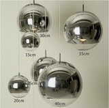 包邮创意个性电镀球吊灯玻璃圆球形吊灯餐厅酒店工程奶白水晶吊灯