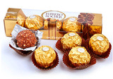 费列罗巧克力 T5粒费列罗榛果威化巧克力5粒装单品装进口零食散装