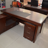 高档大气老板桌实木1.8米大班台主管桌经理桌总裁电脑桌厦门包送