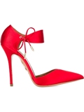 限时特价！现货 16英国官网代购AQUAZZURA 女款Stella 红色高跟鞋