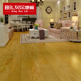 贝尔地板 实木复合地板 地暖专用桦木表层 优+二代升级版