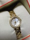 美国代购kate spade new york 水钻金色不锈钢小表盘女士手表