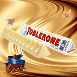 瑞士进口巧克力 Toblerone瑞士三角白巧克力含蜂蜜奶油杏仁100g