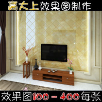 园林景观别墅建筑3d效果图制作模型鸟瞰建模漫游设计代做画_装修图库