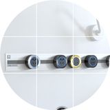 优必克 轨道插座厨房客厅桌面专用墙壁嵌入式插线板隐藏插线板