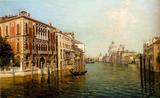 海外代购油画油絵 Hay Bernard 威尼斯运河风景建筑写实布面手绘