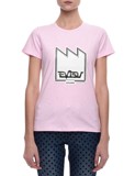 阿波罗Evisu 代购正品女士迷宫情侣装粉色短袖 T恤1ESGMW6TS515XX