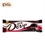 Dove/德芙 香浓黑巧克力43g/条排块 单条随身装