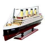 泰坦尼克号模型/长102CM木船模型游轮模型家居装饰摆设品送礼