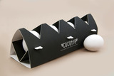 D015广州璞影包装定做彩纸盒印刷卡纸蛋托定制创意鸡蛋托订制生产
