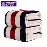 秋冬珊瑚绒毛毯加厚空调毯午睡毛毯法兰绒毯子毛巾被床单双人盖毯