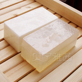 贝宁雅茜 天然植物油皂基400g 透明白色DIY手工母乳皂精油皂原料