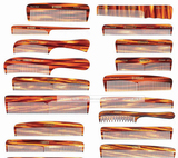 英国KENT手工制作 便携式细齿梳 油头造型梳子 多规格通用