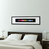 现代简约实物画 彩色线圈卧室床头画 酒店样板房客厅背景墙装饰画